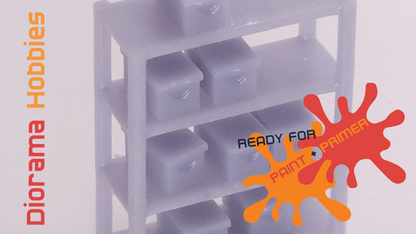 Storage Racks for Offices - N, HO, S and O Scales