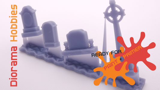 Tombstones Variety Pack - N, HO, S and O Scale