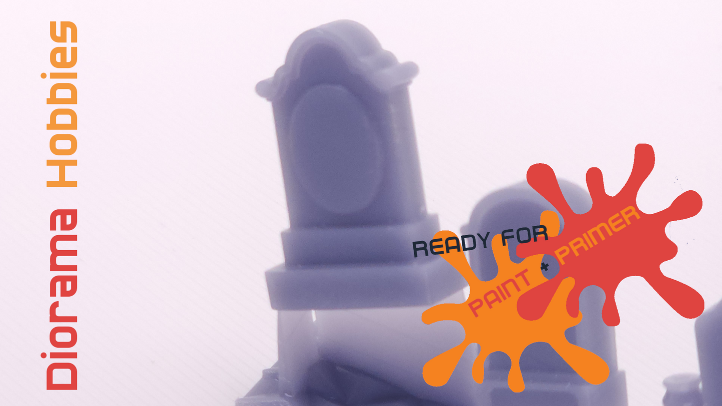 Tombstones Variety Pack - N, HO, S and O Scale