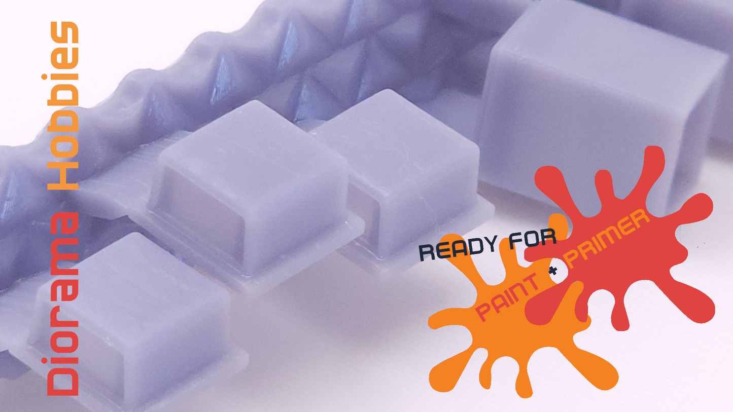 Trash Cans - Closed Lid HO, O & S Scale