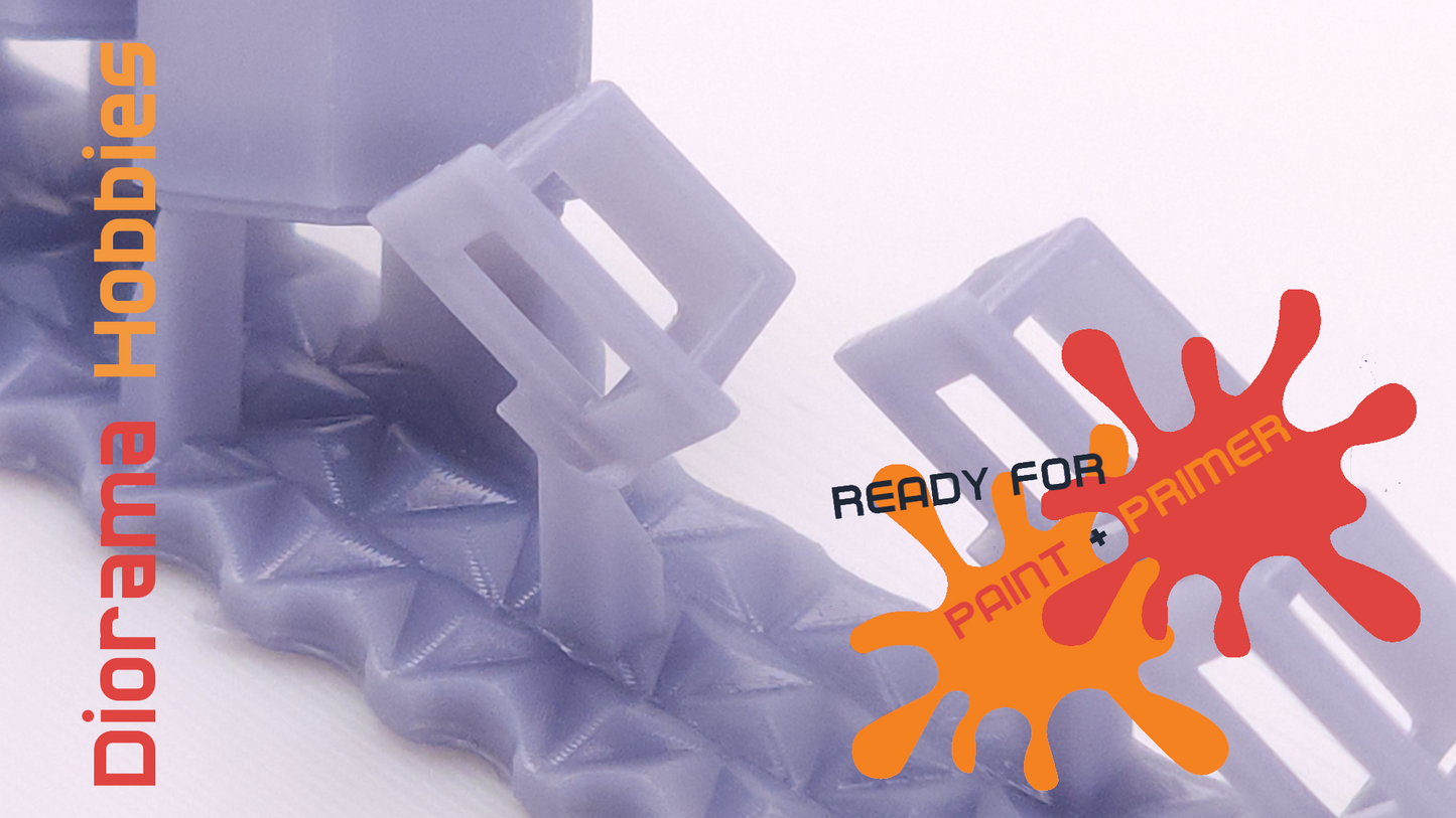 Trash Cans - Open Lid HO, O & S Scale