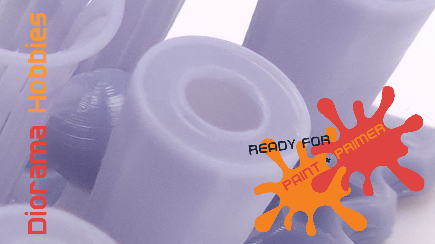 Slatted Steel Trash Cans (6 pack) HO, S, and O Scales