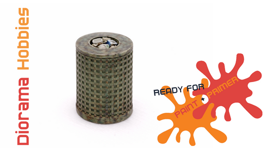 Thermoplastic Trashcans HO, S and O Scales